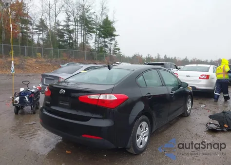 2016 Kia Forte Lx from USA, damaged, VIN KNAFK4A6XG5492819